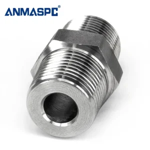 304 Stainless Steel Male Pipe Coupling Fast Dust Connector Hexagan Adapter Pneumatic Fitting gallery image 3