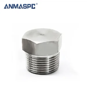 304 Stainless Steel Outer Hex Thread Male/Female Socket Pipe Plug Fitting 1/2" PT Male Screw Plugs gallery image 2