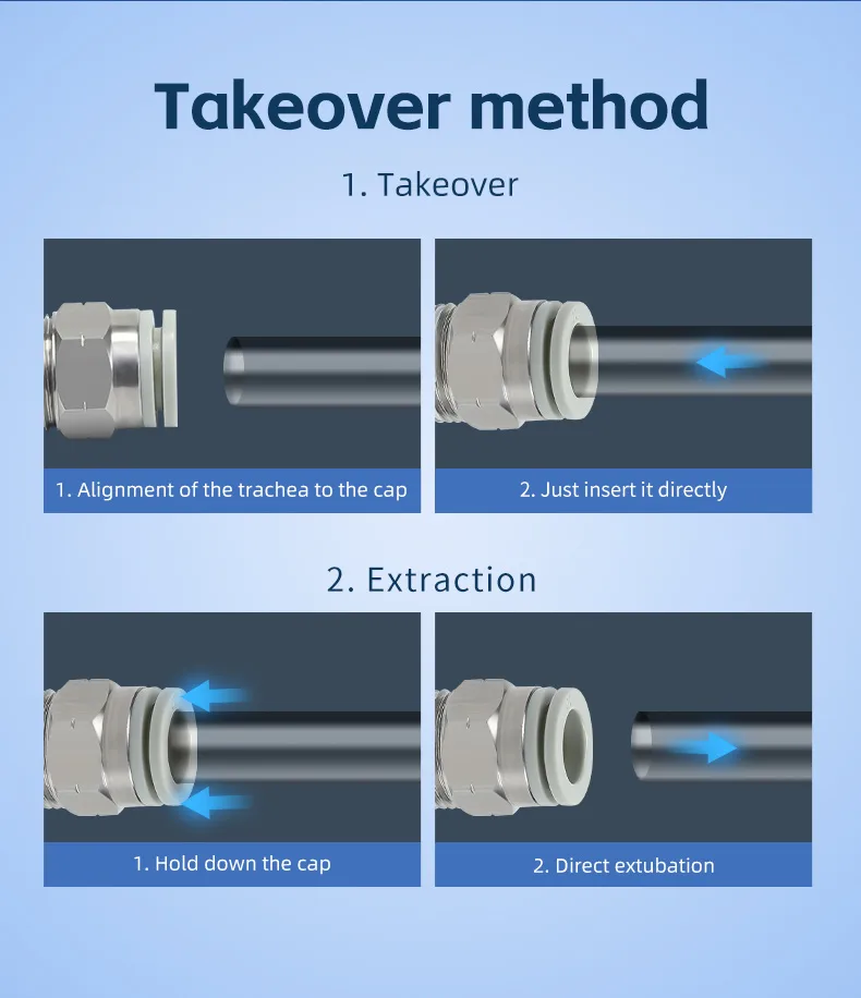 AKH Direct Connection One-Way Valve Type A Pneumatic Fitting detail image 8