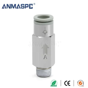 AKH Direct Connection One-Way Valve Type A Pneumatic Fitting gallery image 5