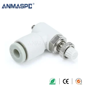 AS Elbow-Type Speed Control Valve pneumatic fittings gallery image 2