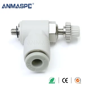 AS Elbow-Type Speed Control Valve pneumatic fittings gallery image 6