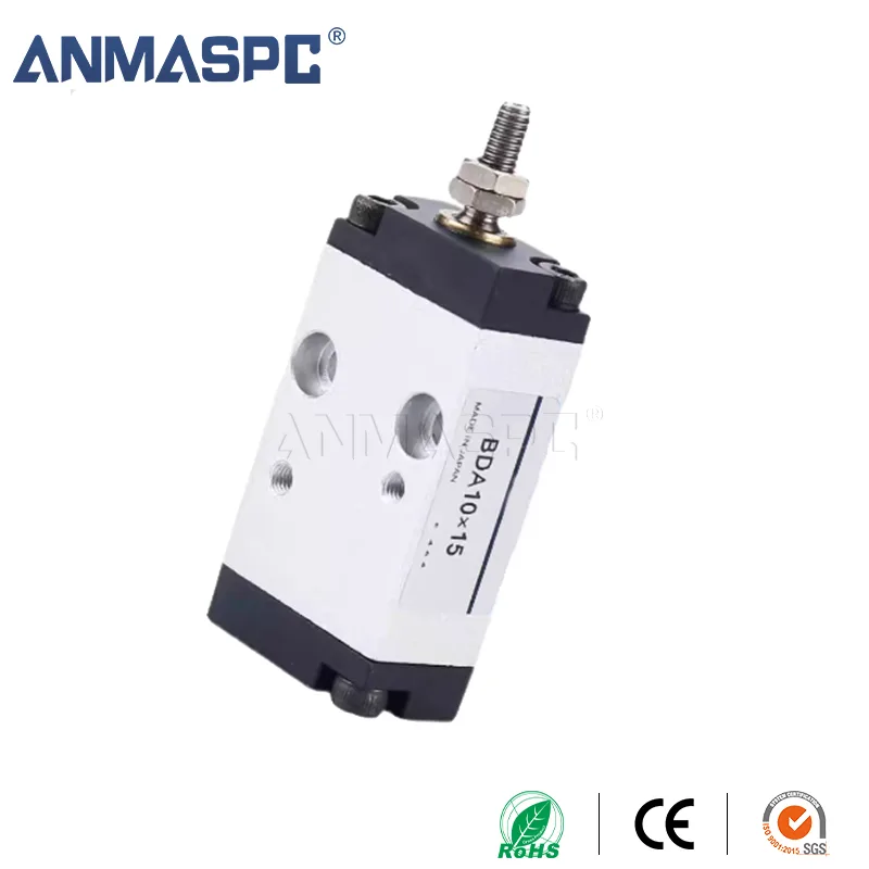 BDA 10-10 Compact Aluminum Air Cylinder with Steel Piston gallery image 1