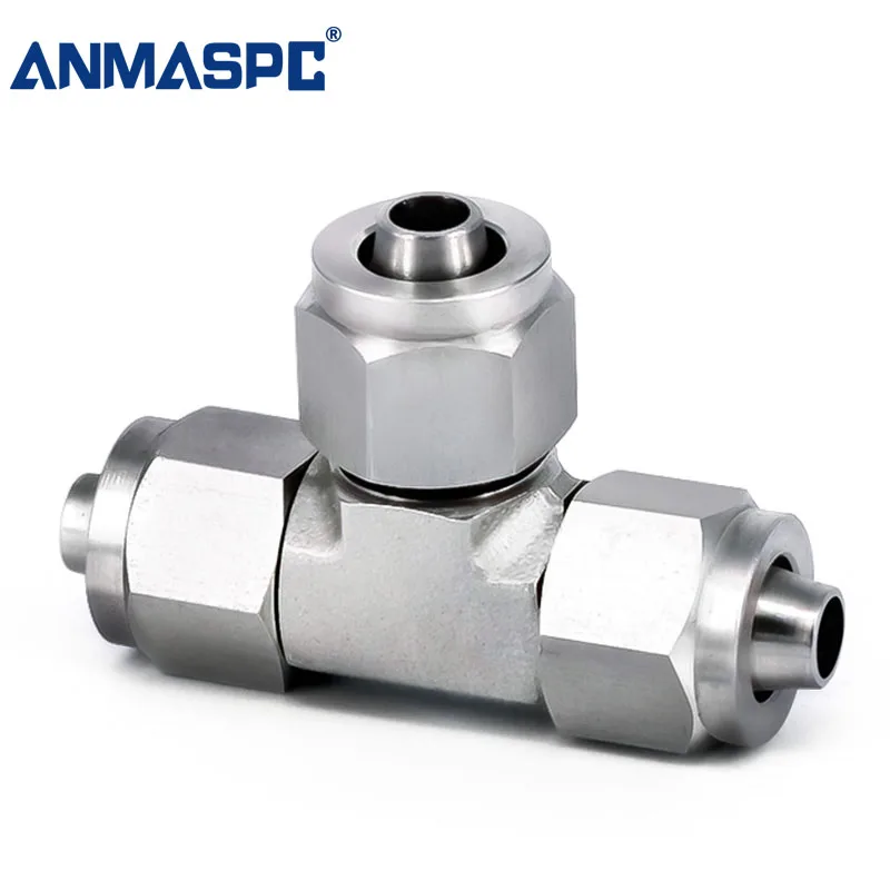 BKN-PE Series 304 Stainless Steel Locking Connector Pipe Fittings Connector Quick Twist Coupler Connection Pneumatic Joints gallery image 1