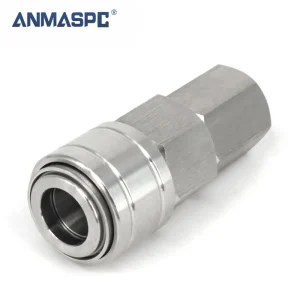 C Type Stainless steel Pneumatic Fitting Air Line Hose Compressor Connector Quick Release Coupler Self-Locking Coupling gallery image 4