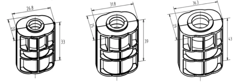 Divisible Gas & Water Block Connector detail image 2