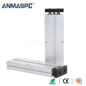 Double Acting Double Rod Miniature Cylinder TN Series 32mm Diameter Guideway Double Shaft Acting Guideway Air Cylinder gallery image 4
