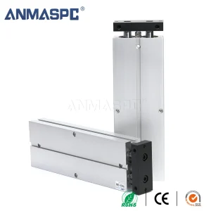 Double Acting Double Rod Miniature Cylinder TN Series 32mm Diameter Guideway Double Shaft Acting Guideway Air Cylinder gallery image 5
