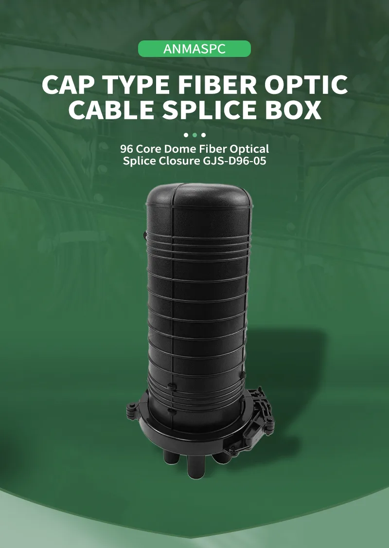 Fiber optik iletişim fiber optik ek kutusu 96 çekirdek GJS-D96-05 detay görseli 1