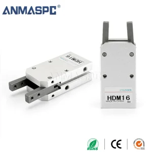 HDM Series Finger Gripper 180 Degree Clamping Jaw Air Pneumatic Parts Air Cylinder HDM16-20-25-32 gallery image 2