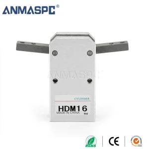 HDM Series Finger Gripper 180 Degree Clamping Jaw Air Pneumatic Parts Air Cylinder HDM16-20-25-32 gallery image 4
