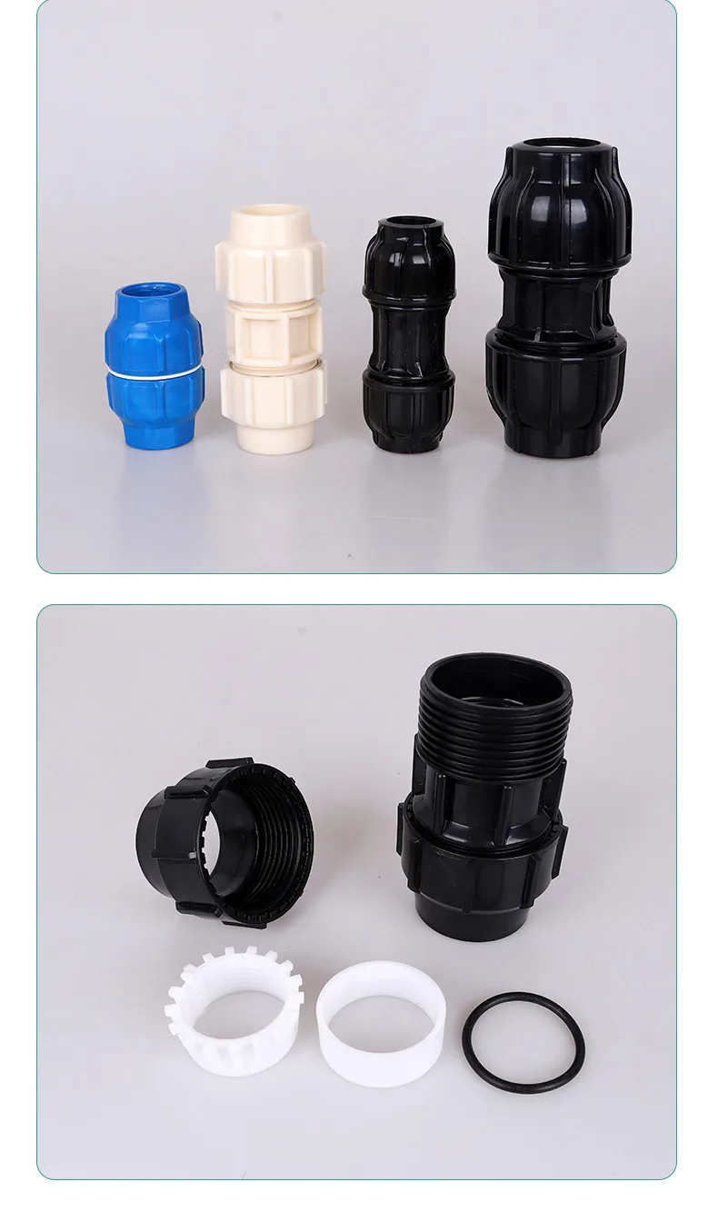 HDPE Pipe Fitting 20-110 mm detail image 1