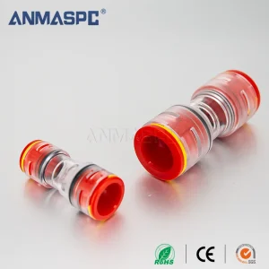HDPE Straight Microduct Connectors Optical Connector for Air Blow Products gallery image 11