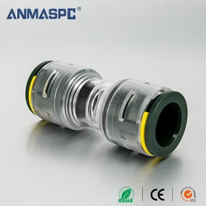 HDPE Straight Microduct Connectors Optical Connector for Air Blow Products gallery image 2