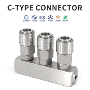 High-Pressure Pneumatic Fitting C Type gallery image 2
