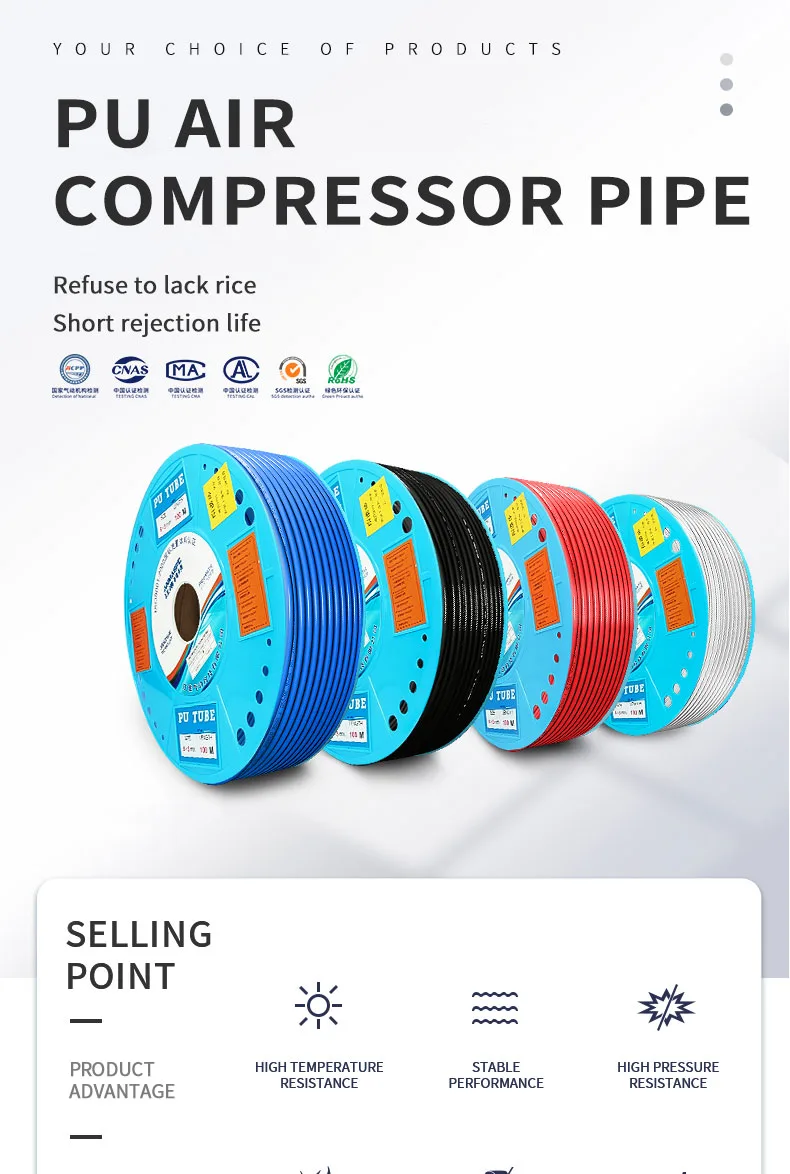 High Pressure Polyurethane Hose Air detail image 1