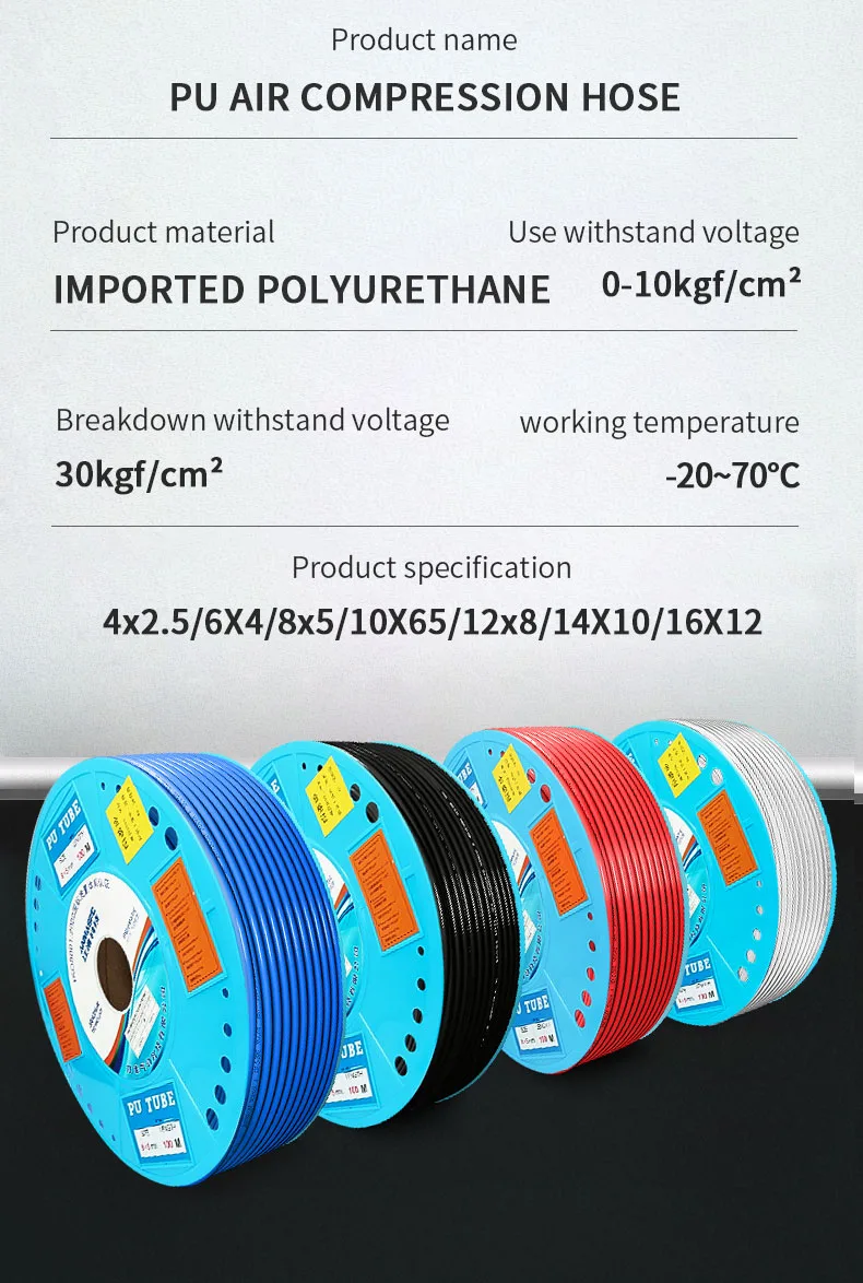 High Pressure Polyurethane Hose Air detail image 10