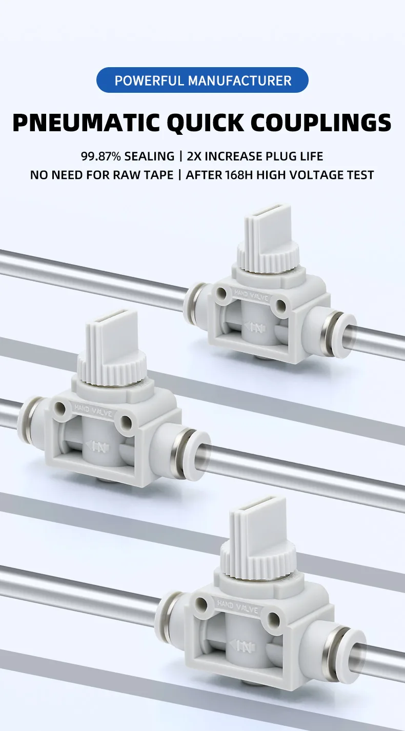 HVFF Pneumatic Fitting - Durable, High-Performance Connector detail image 1