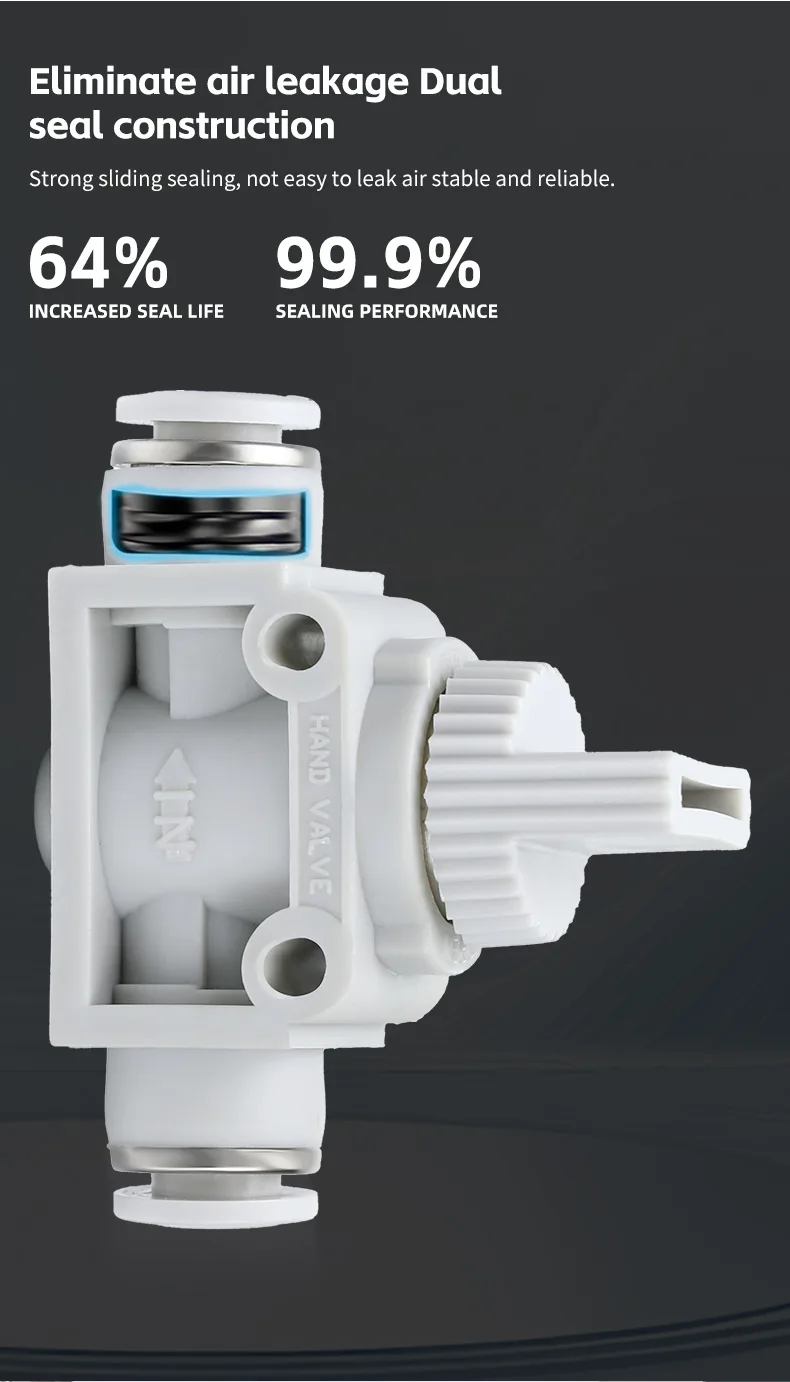 HVFF Pneumatic Fitting - Durable, High-Performance Connector detail image 5
