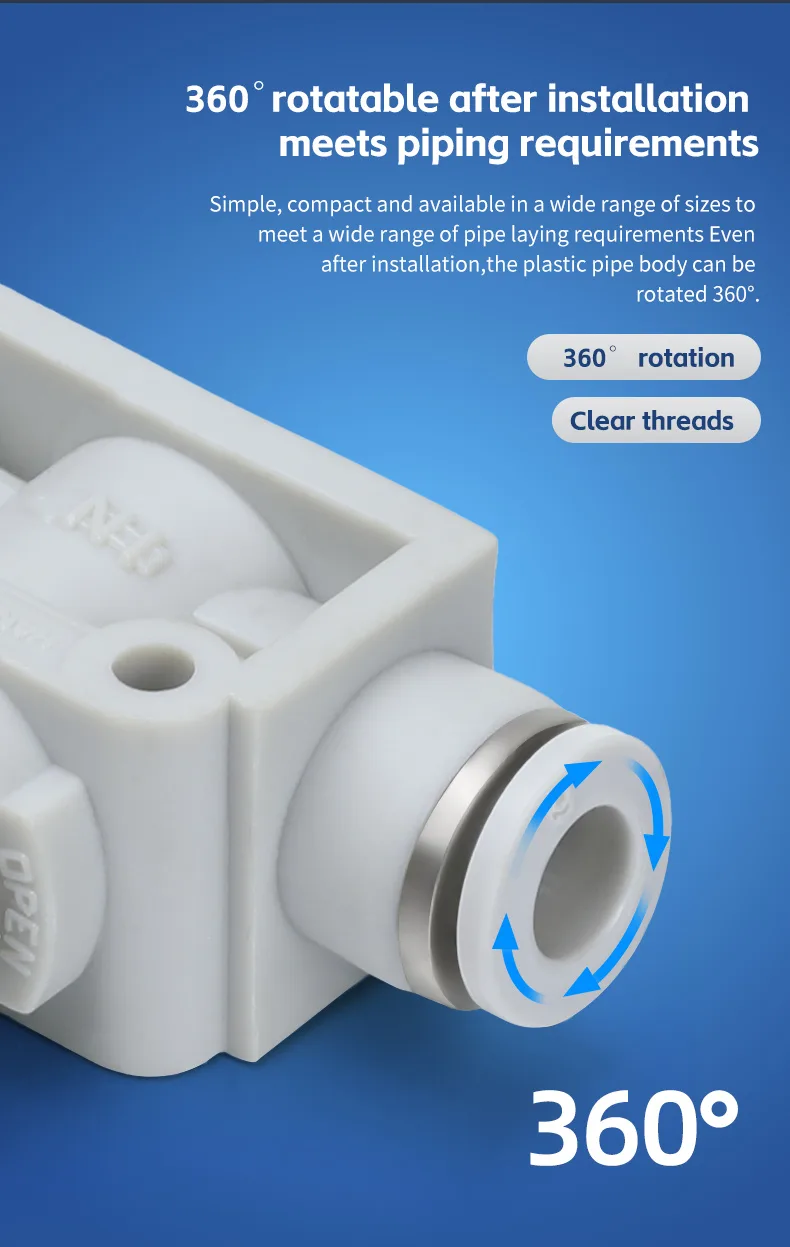 HVFF Pneumatic Fitting - Durable, High-Performance Connector detail image 7