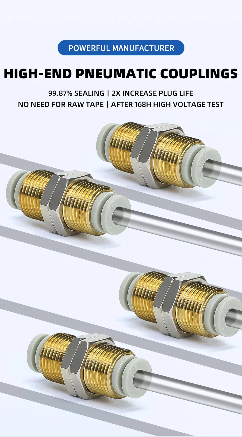 KQ2E pneumatic fittings detail image 1