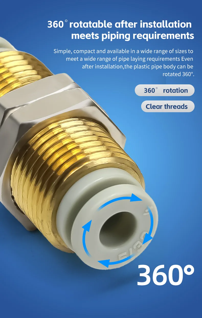 KQ2E pneumatic fittings detail image 7