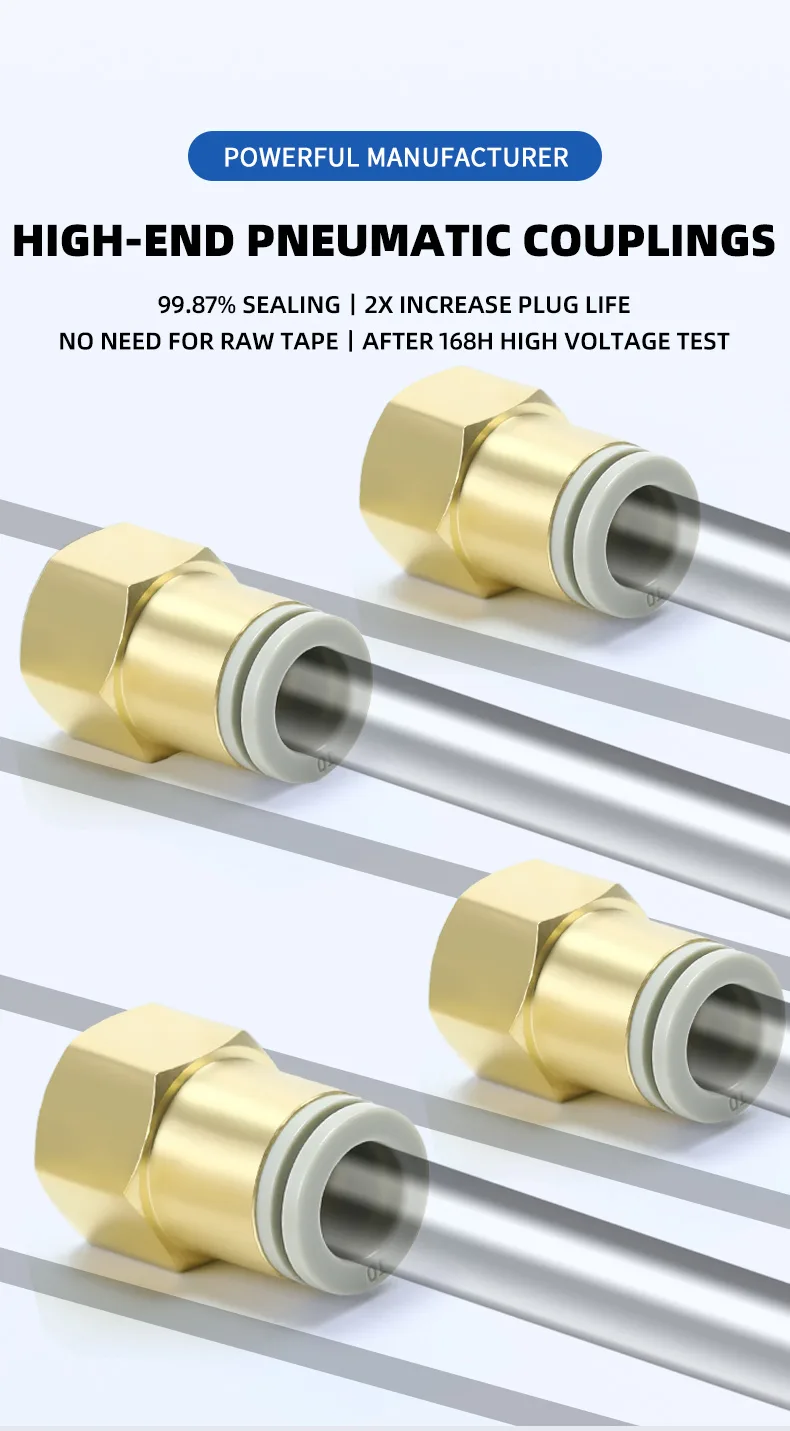 KQ2F pneumatic fittings detail image 1