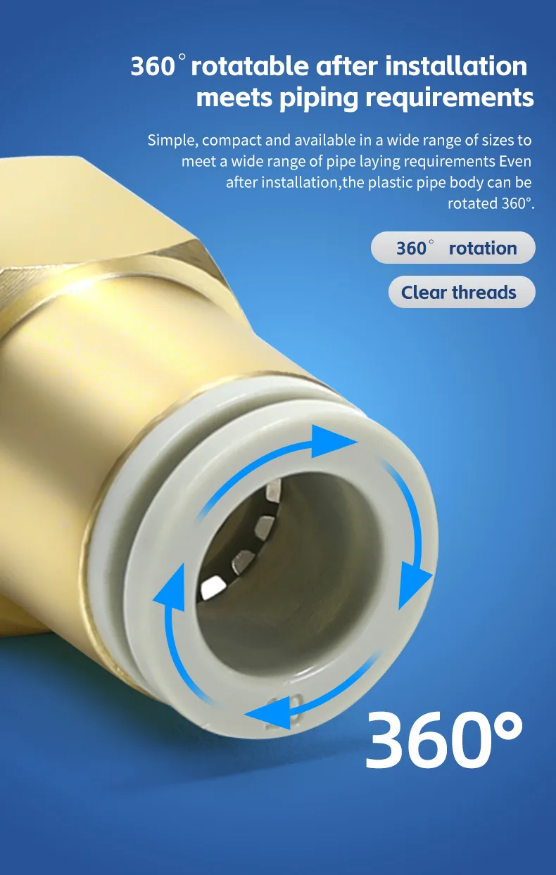 KQ2F pneumatic fittings detail image 7