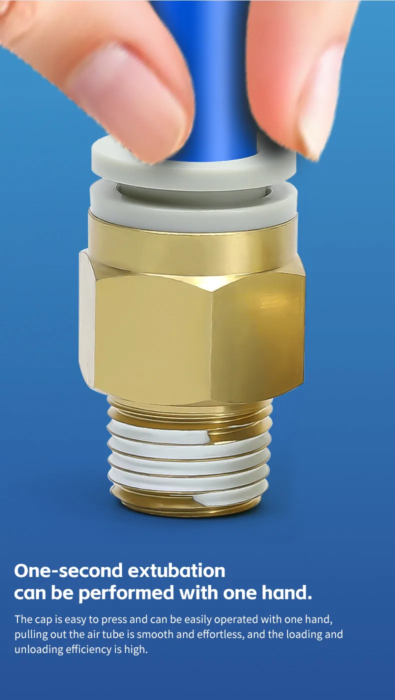 KQ2H pneumatic fittings detail image 3