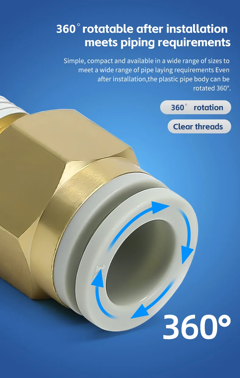 KQ2H pneumatic fittings detail image 7