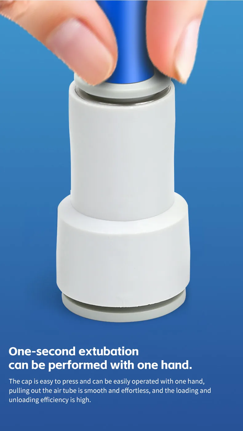 KQ2H Reducer pneumatic fitting detail image 3