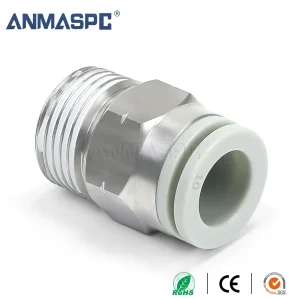 KQ2H Stainless Steel Straight Coupling Connector Pneumatic Fitting gallery image 4