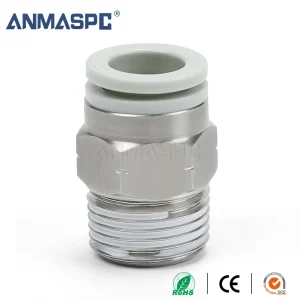 KQ2H Stainless Steel Straight Coupling Connector Pneumatic Fitting gallery image 6