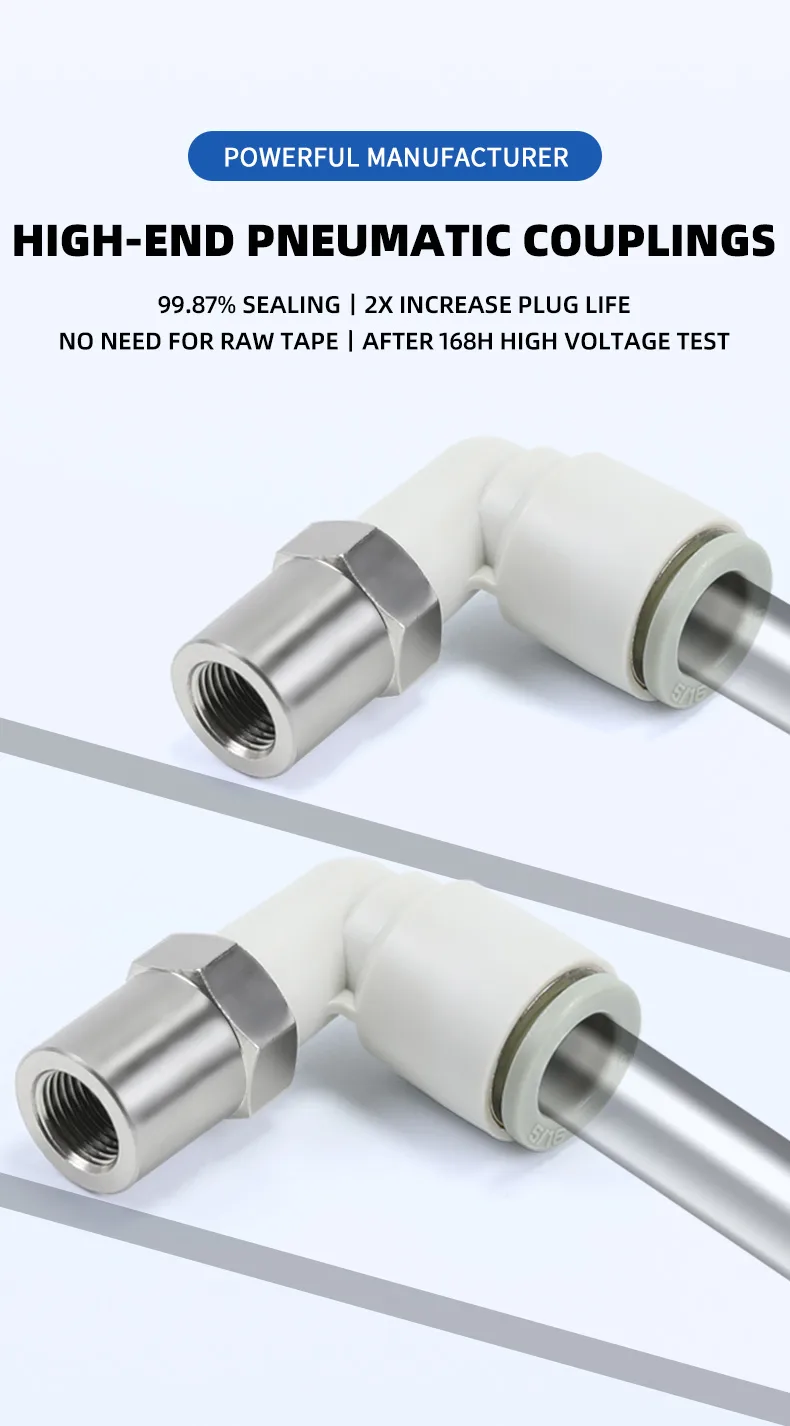KQ2LF Elbow Connector â Durable Pneumatic Fitting detail image 1