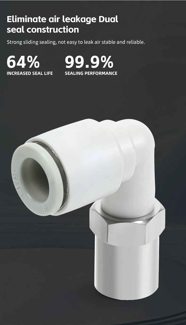 KQ2LF Elbow Connector â Durable Pneumatic Fitting detail image 5