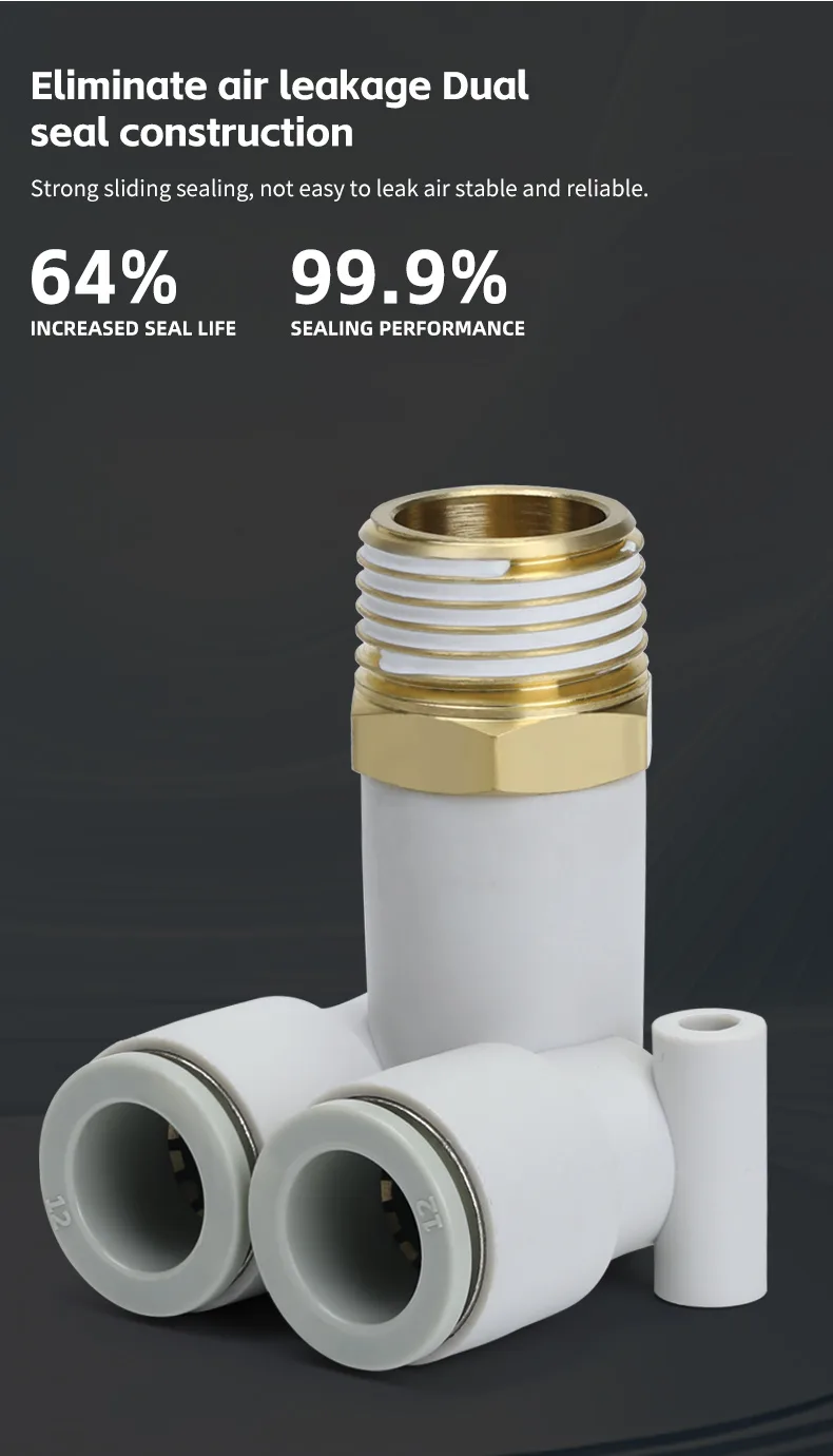 KQ2LU Double Tube Elbow Pneumatic Fitting detail image 5