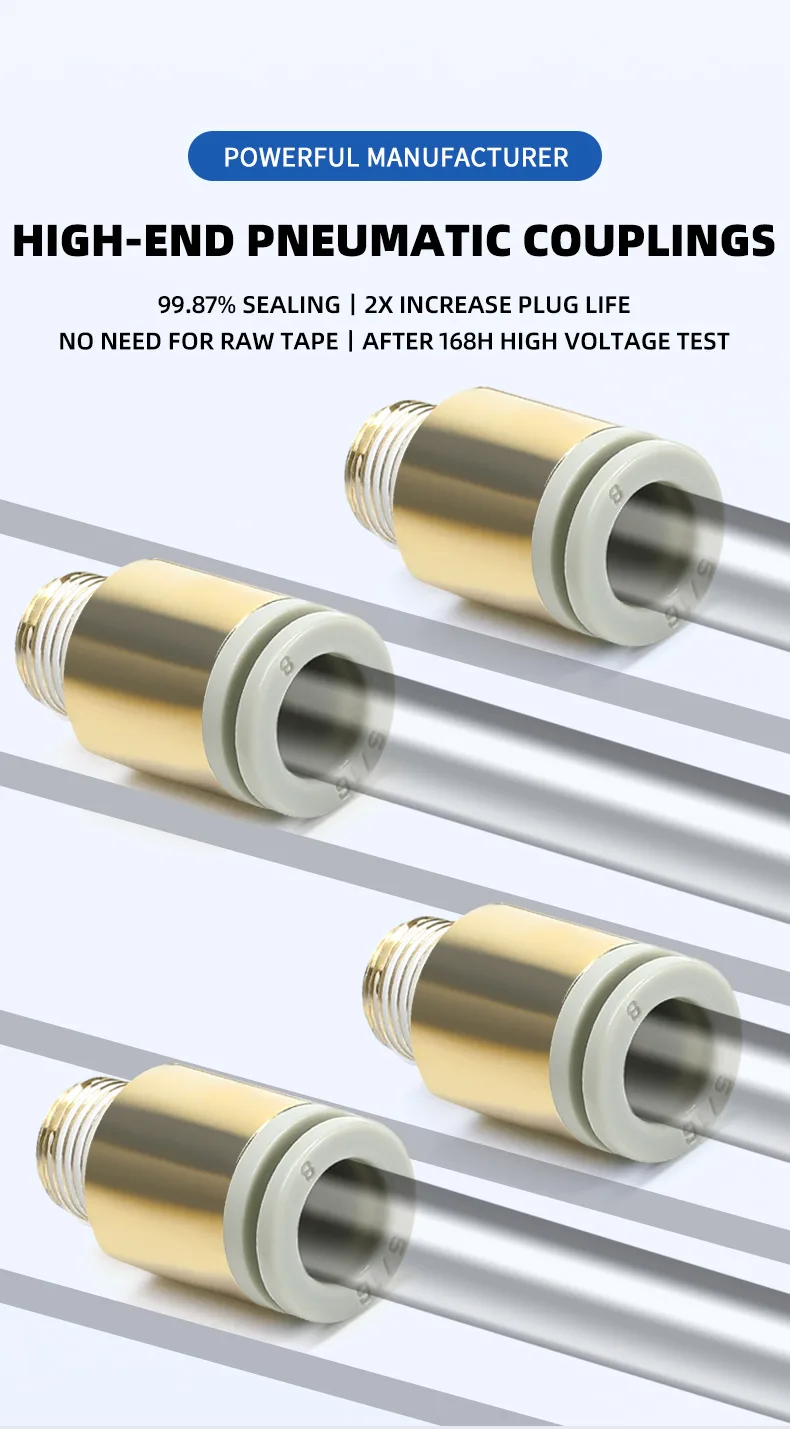 KQ2S pneumatic fitting detail image 1