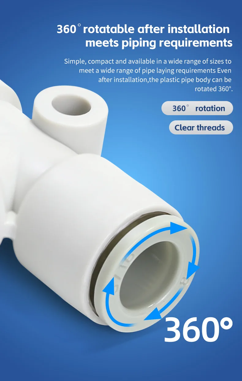 KQ2T reducer pneumatic fittings detail image 7