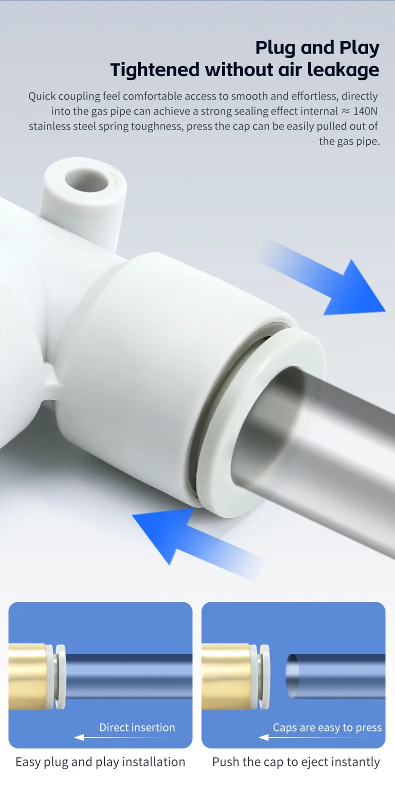 KQ2U Pneumatic Fitting detail image 4
