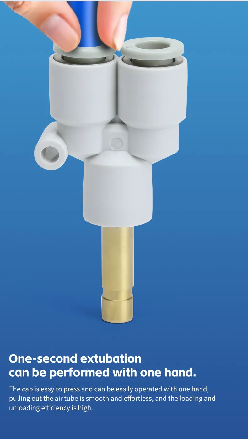 KQ2U Y-Type Pneumatic Fitting, Durable and Reliable Connector detail image 3