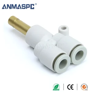 KQ2U Y-Type Pneumatic Fitting, Durable and Reliable Connector gallery image 1