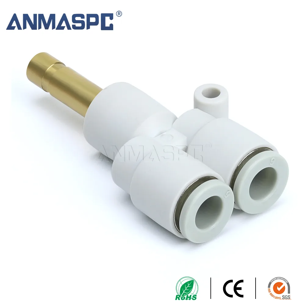 KQ2U Y-Type Pneumatic Fitting, Durable and Reliable Connector gallery image 1