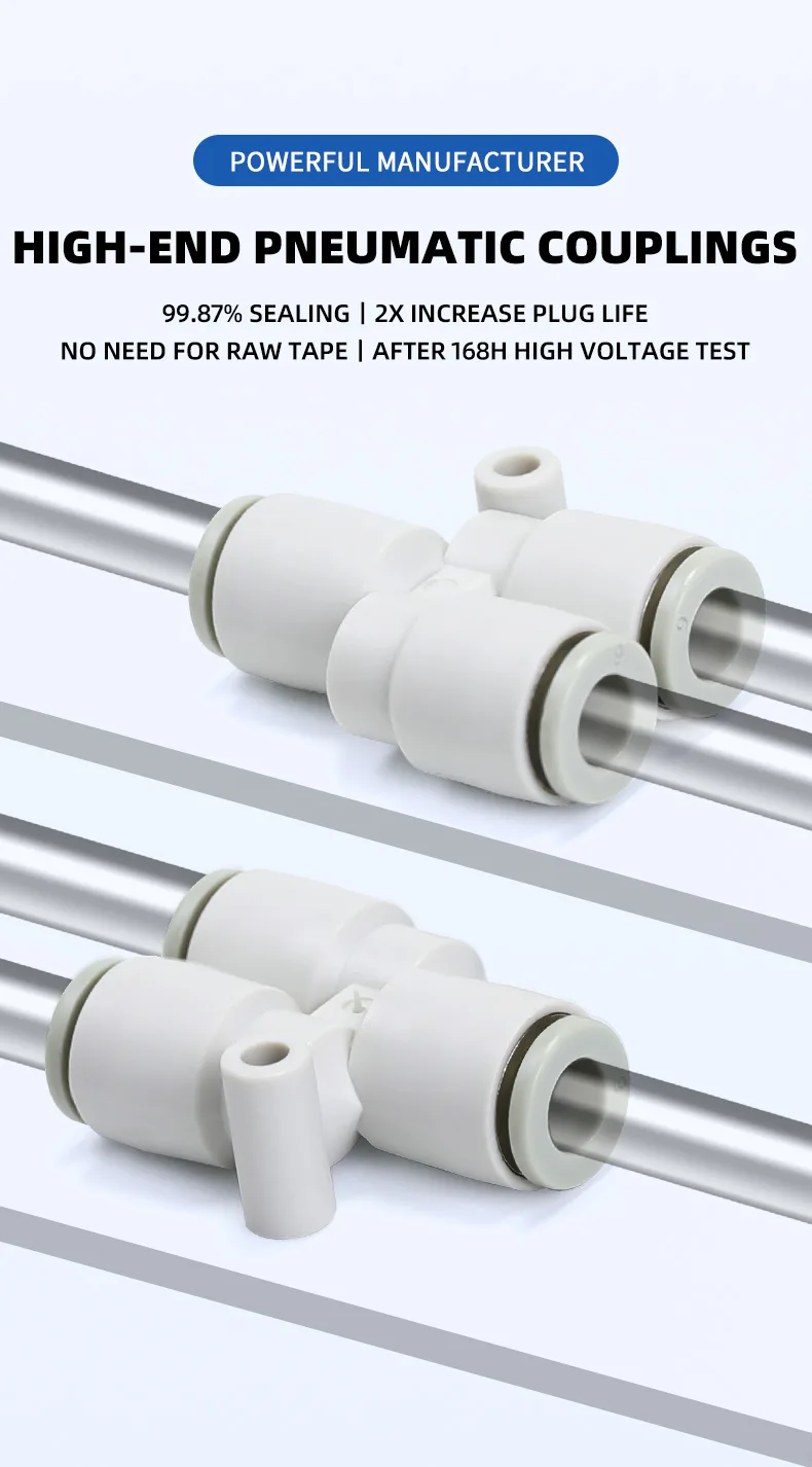 KQ2U Y type pneumatic fittings detail image 1