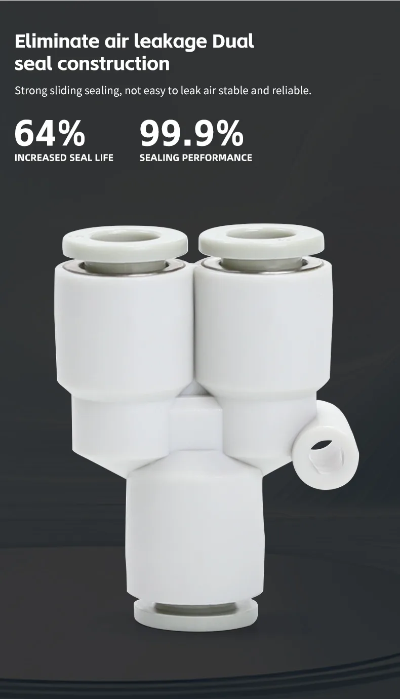 KQ2U Y type pneumatic fittings detail image 5