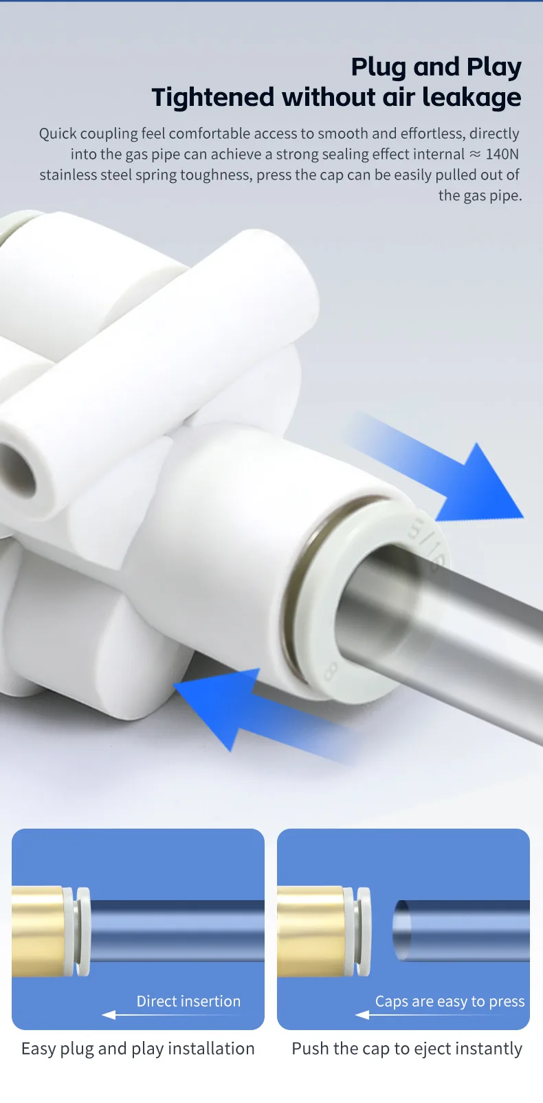 KQ2UD pneumatic fitting detail image 4