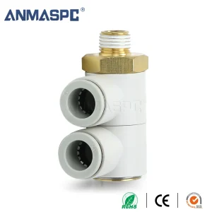 KQ2VD Two Single Pipe Universal Elbow pneumatic fitting gallery image 2
