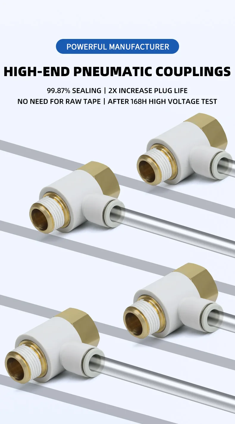 KQ2VF Pneumatic fittings detail image 1