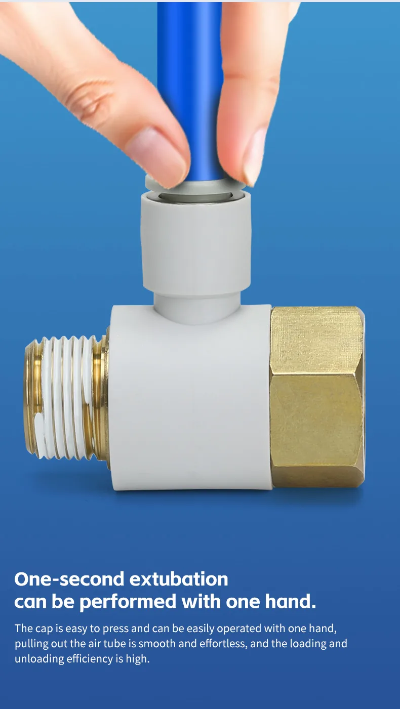 KQ2VF Pneumatic fittings detail image 3