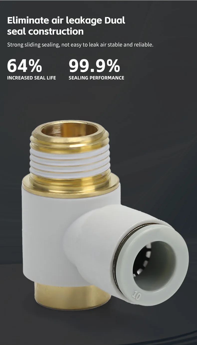 KQ2VS Hex Socket Universal Joint Coupling Connector Pneumatic Fitting detail image 5