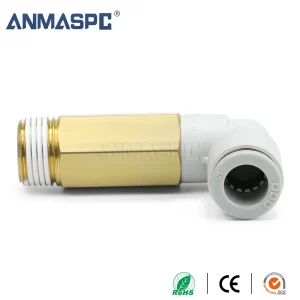 KQ2W Long Elbow Pneumatic Fitting - High-Quality Connectors gallery image 3